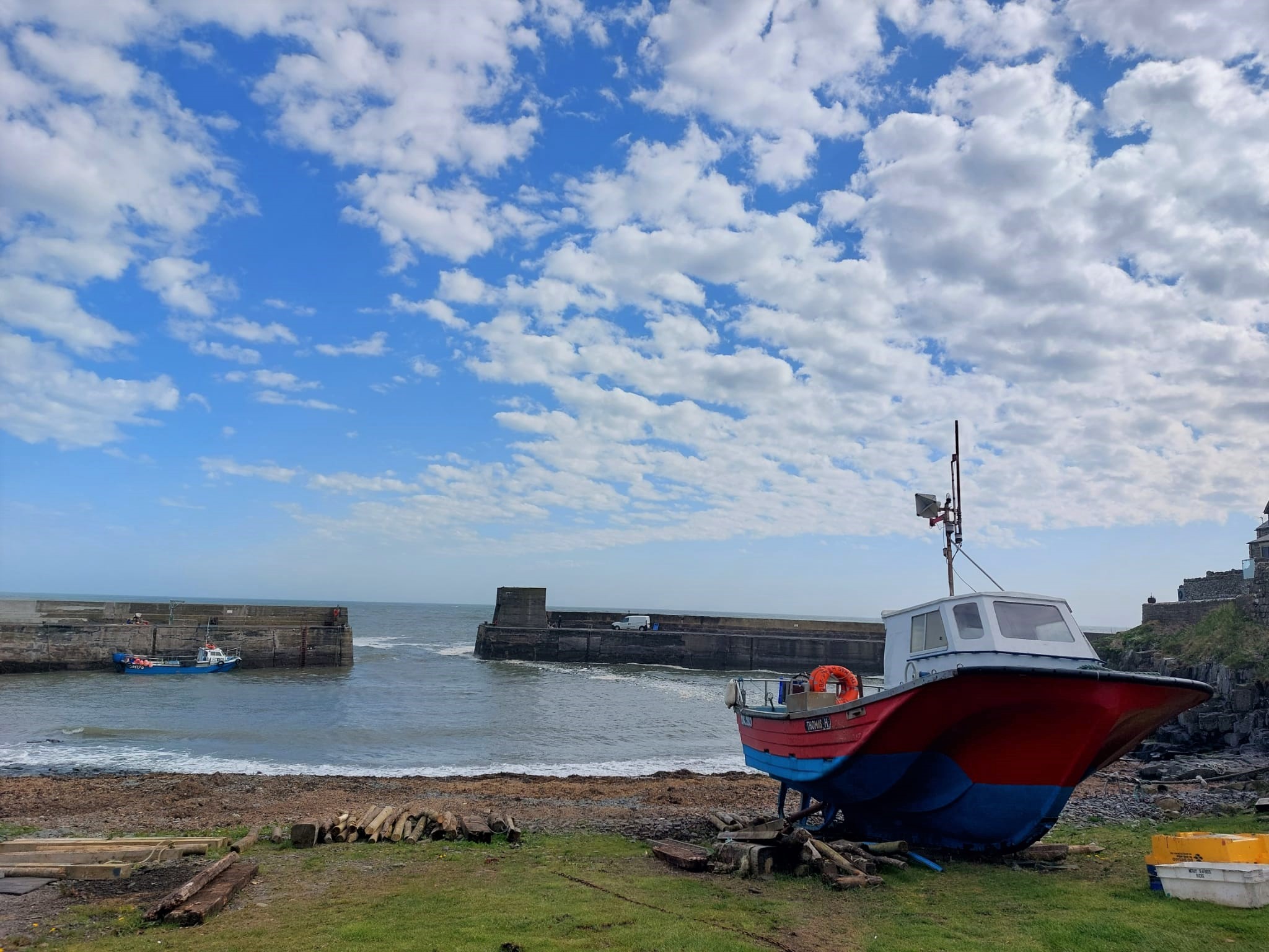 Craster village