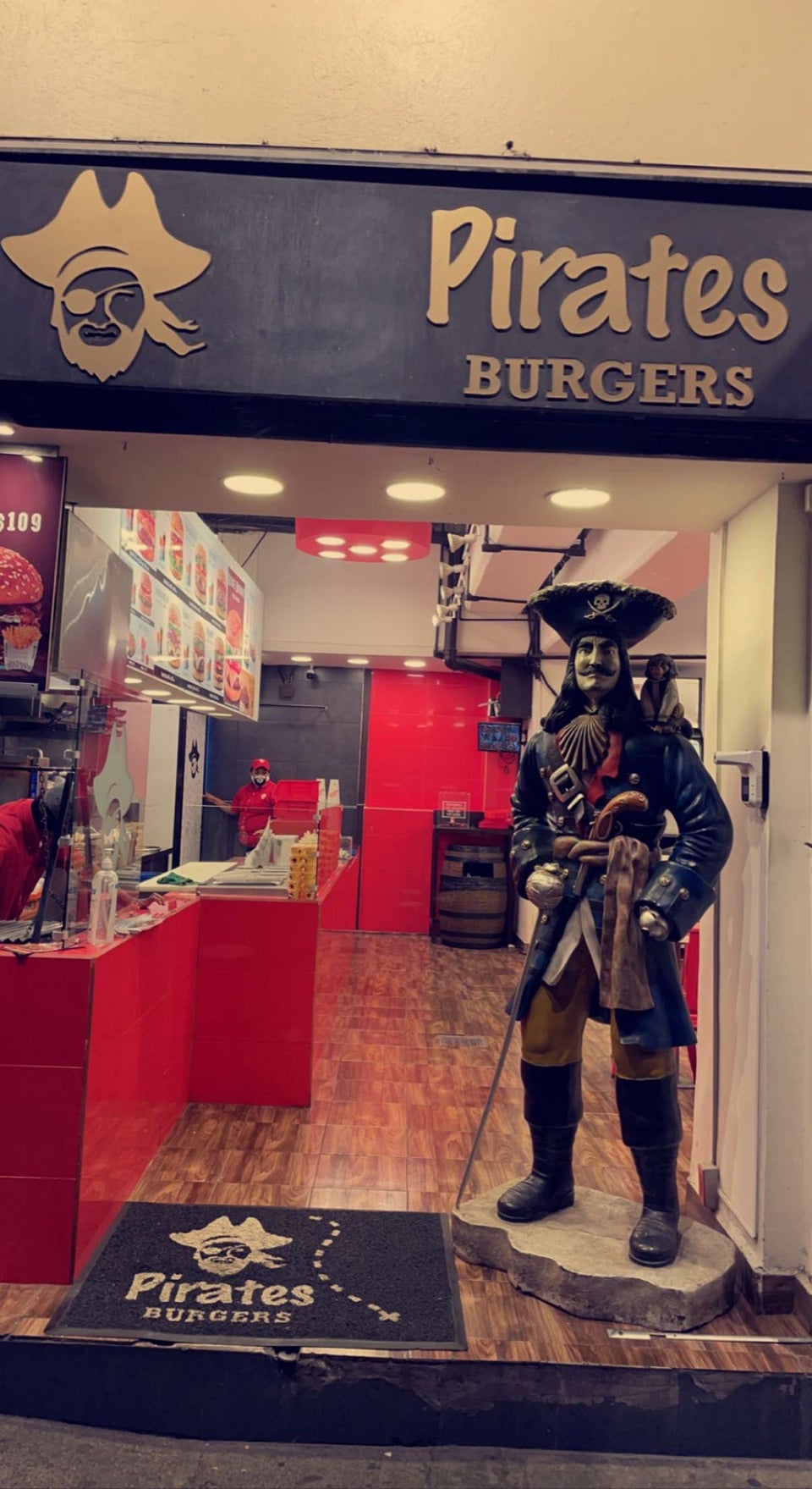 Pirate Pirate burgers