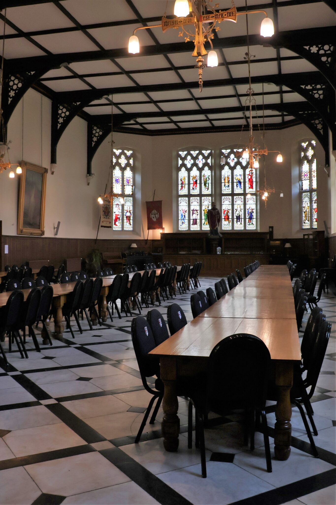 Ushaw Hall - the refectory The refectory