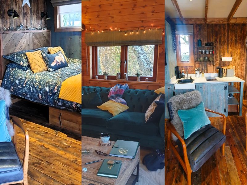 Glamping in the treehouse